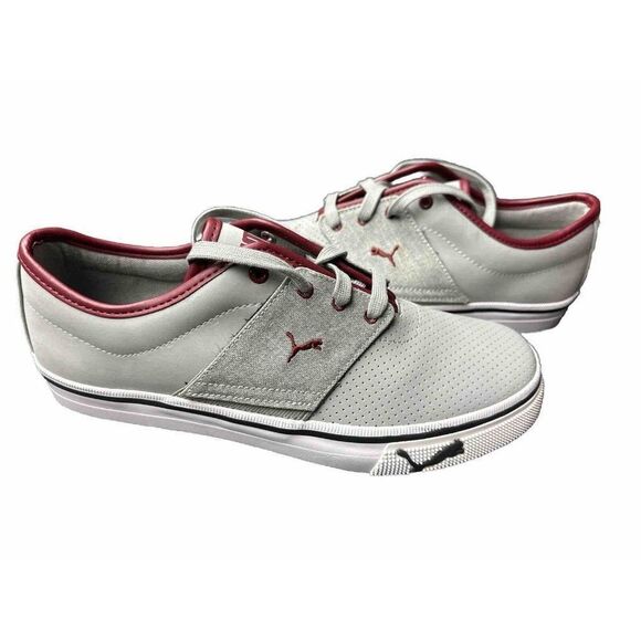 Puma El Ace L GT Limestone Gray  Men's Sneakers 356603-03 Shoes Sz  9 - Picture 1 of 16